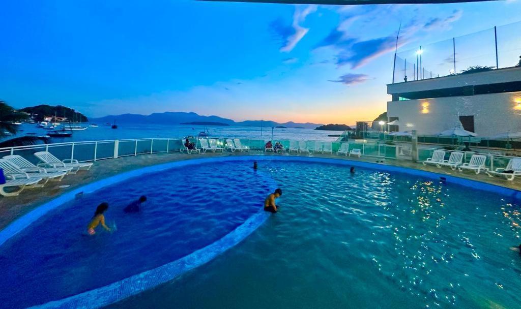 Angra Inn Praia Grande อังกราโดสเฮย์ส ภายนอก รูปภาพ